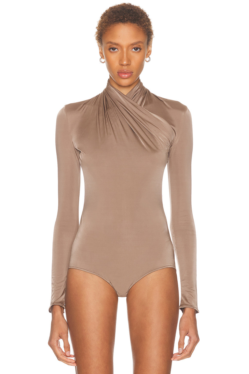 Long Sleeve High Neck Bodysuit
