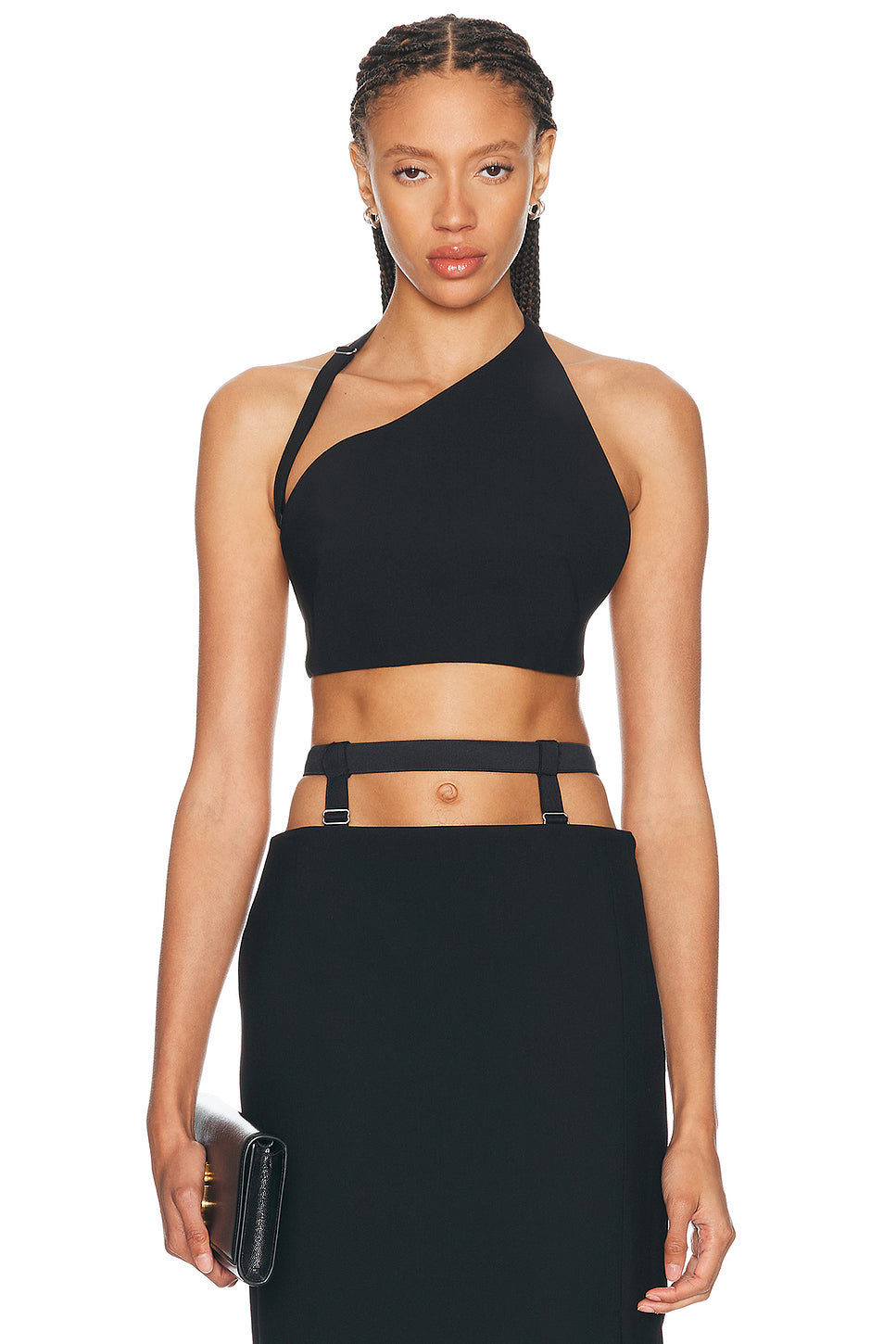 One Shoulder Crop Top
