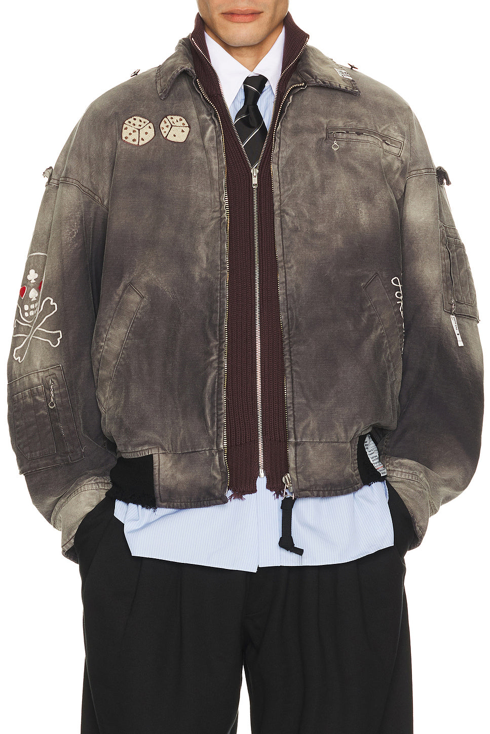 Sun Faded Military Jacket