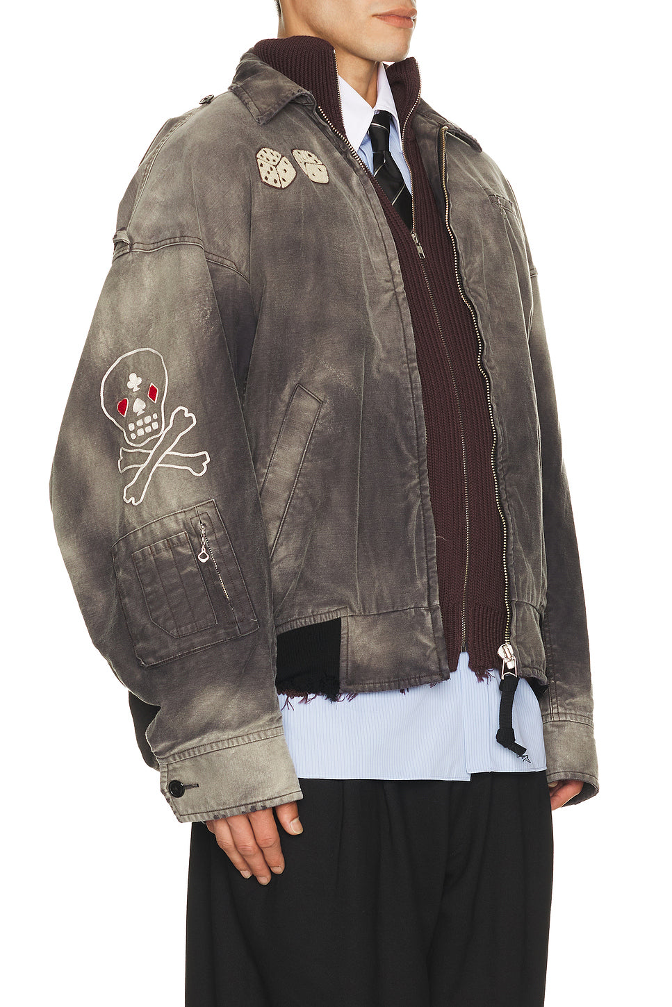Sun Faded Military Jacket