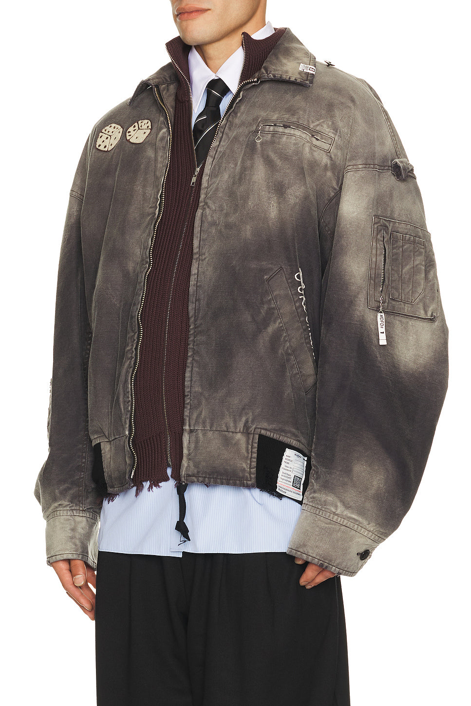 Sun Faded Military Jacket