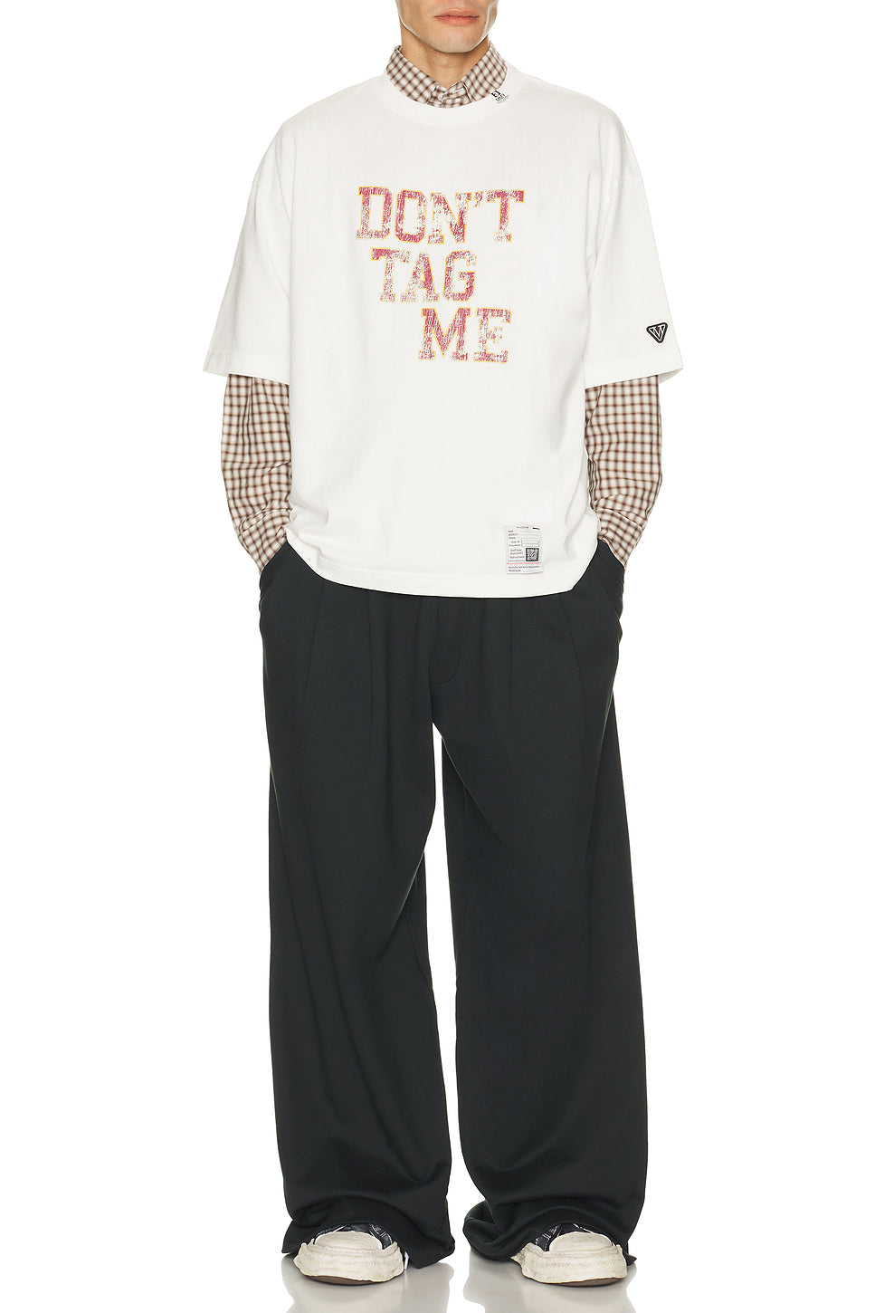 Don'T Tag Me Printed Tee