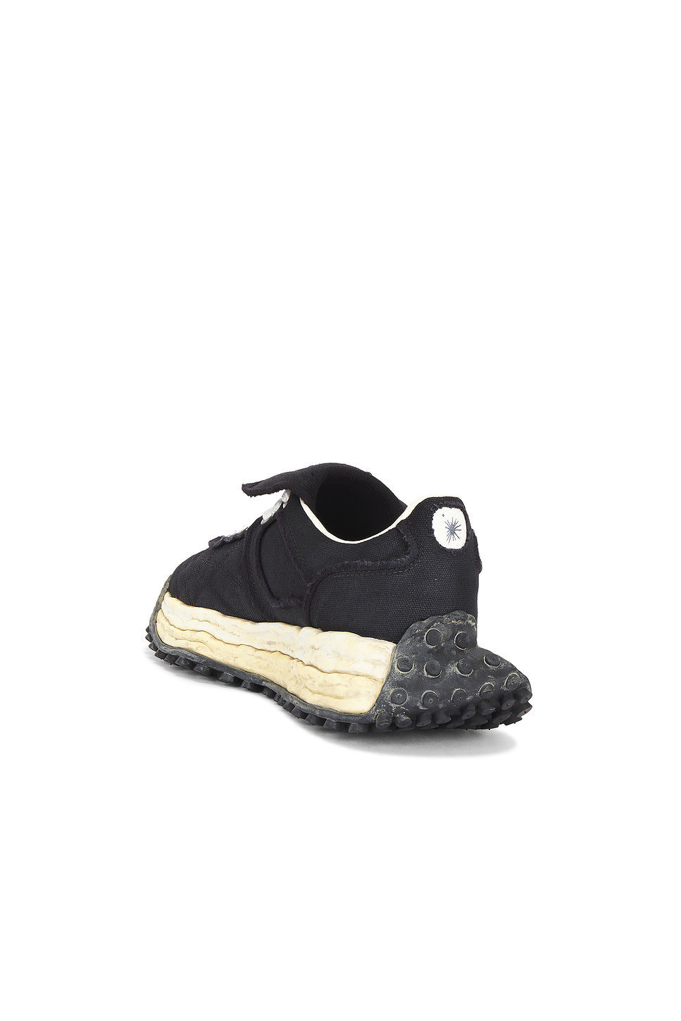 Scottoriginal Sole Embroidery Vintage Effect Canvas Low Top Sneaker