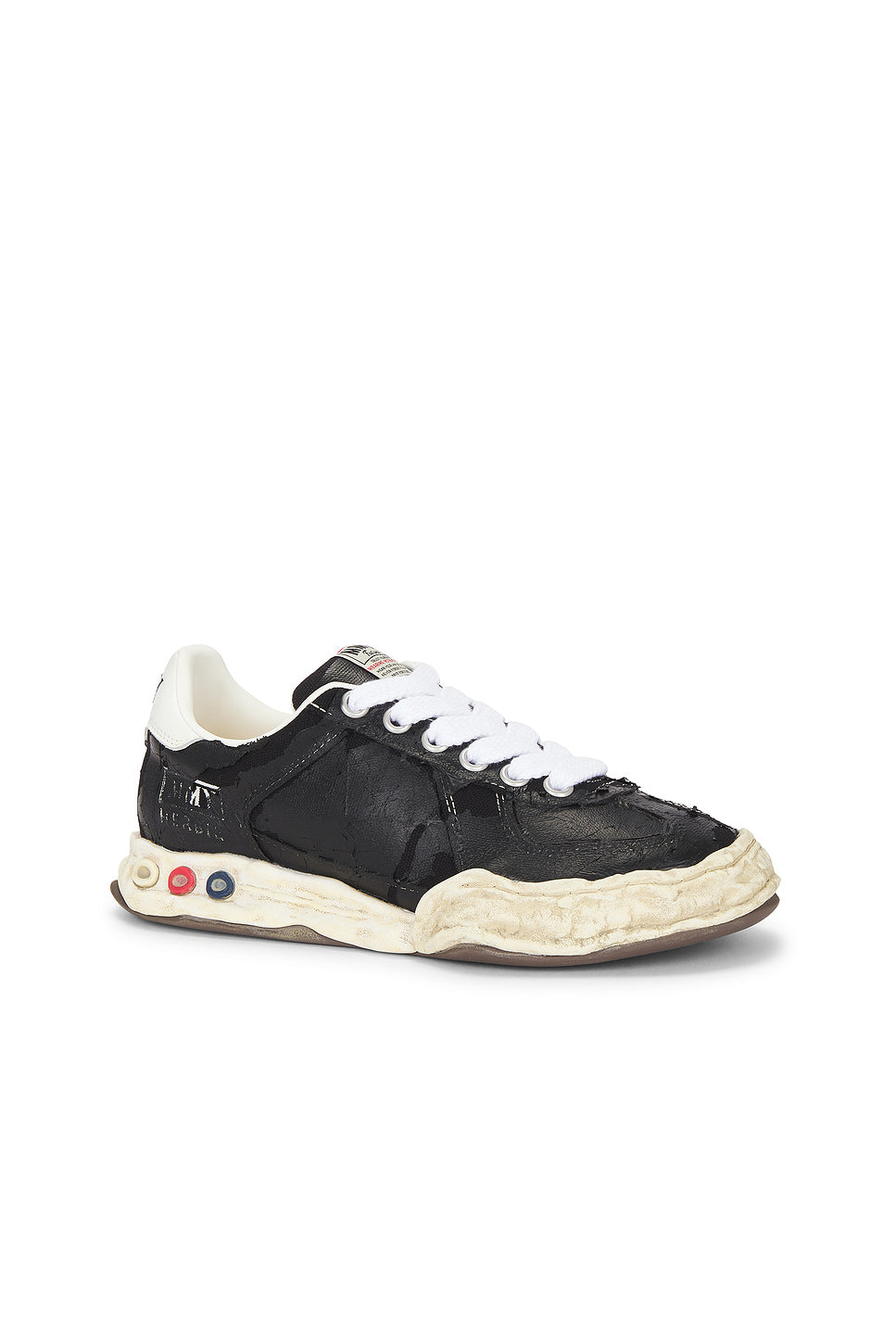 Herbieoriginal Sole Torn Film Attached Canvas Low Top Sneaker