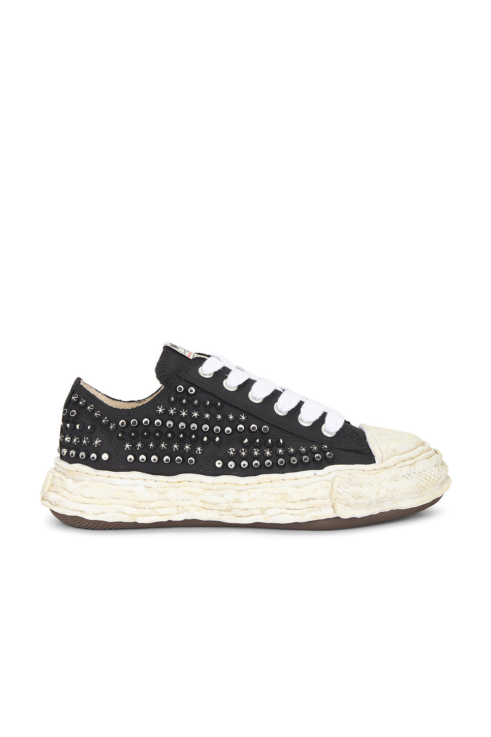 Peterson 23Original Sole Studded Paint Canvas Low Top Sneaker