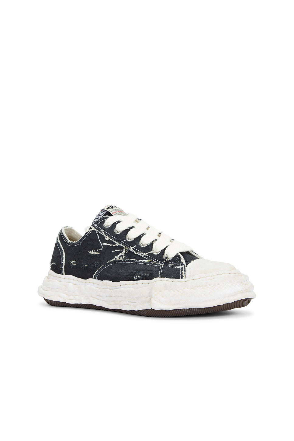 Peterson23 Sole Ripping And Over Dyeing Canvas Low -Top Sneaker