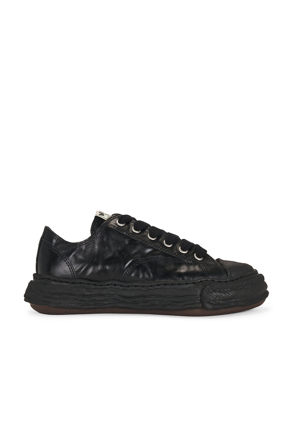 Peterson23 Wrinkled Leather Lowtop Sneakers