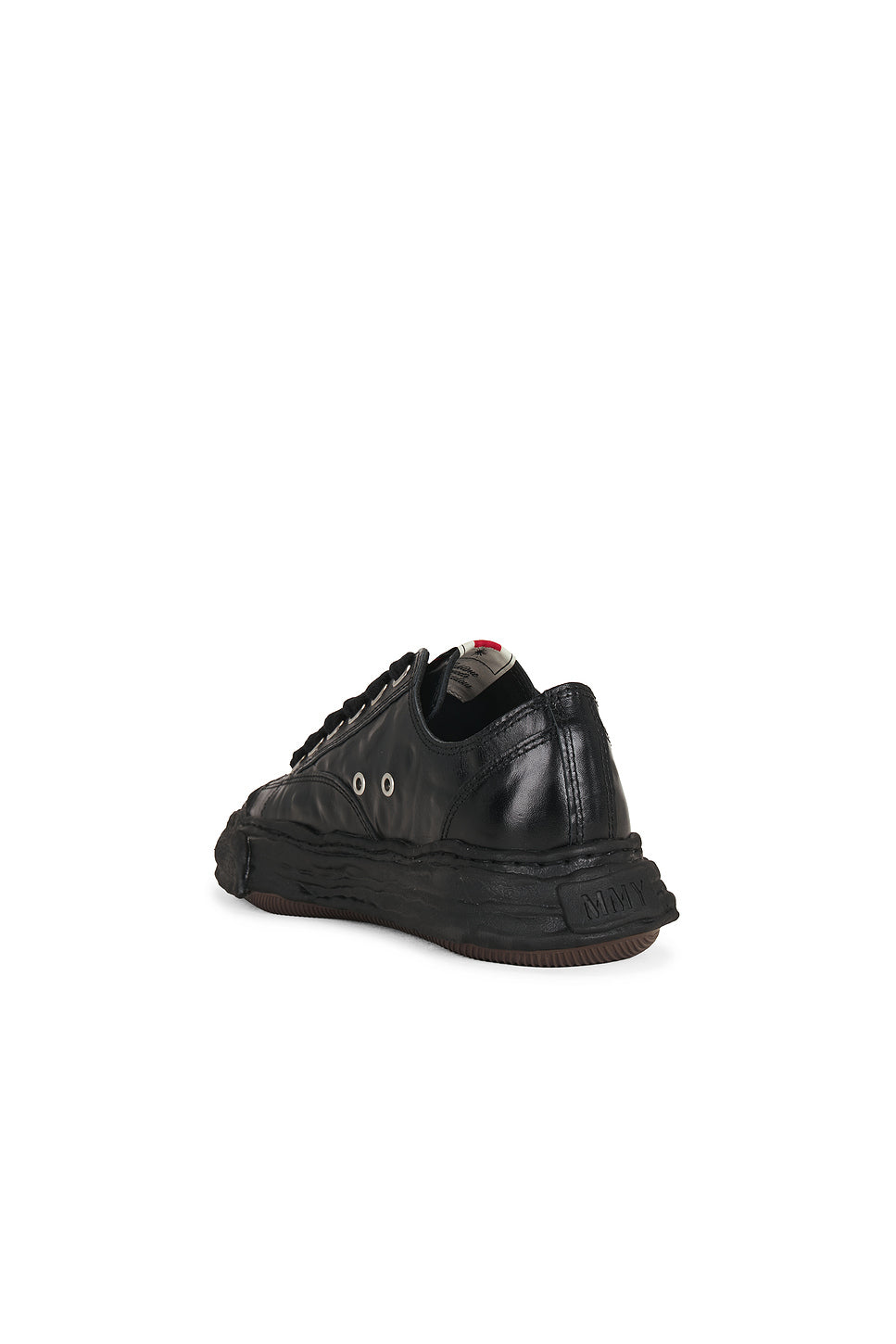 Peterson23 Wrinkled Leather Lowtop Sneakers