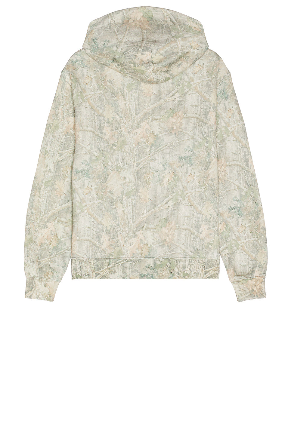 Wordmark Camo Distressed Hoodie