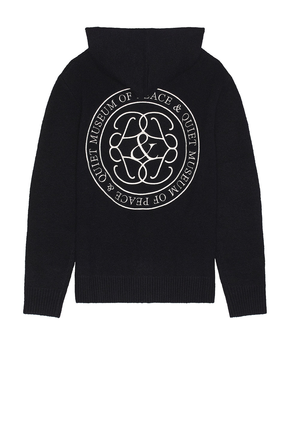 Symbol Mohair Zip-Up Hoodie
