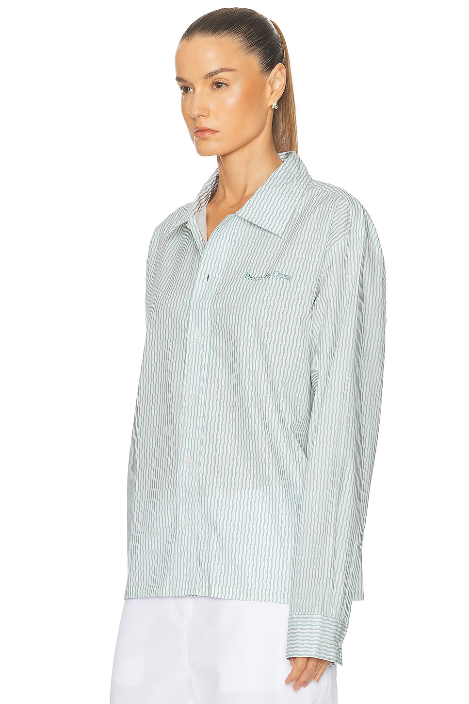 Wordmark Button Up Shirt