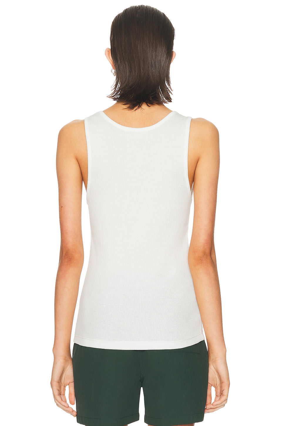 Wordmark Ribbed Tank Top