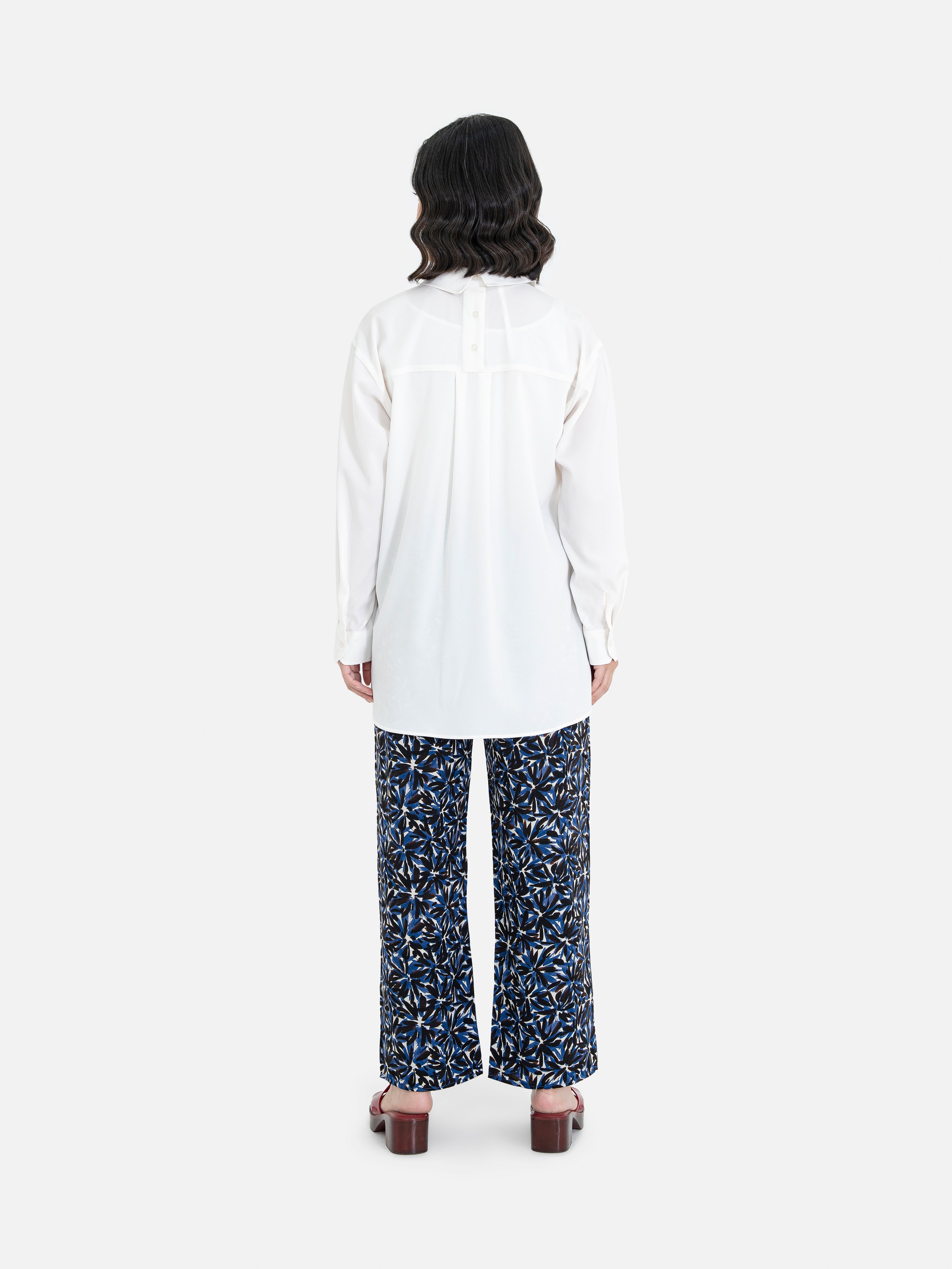 Machida Art Pattern Eazy Pants