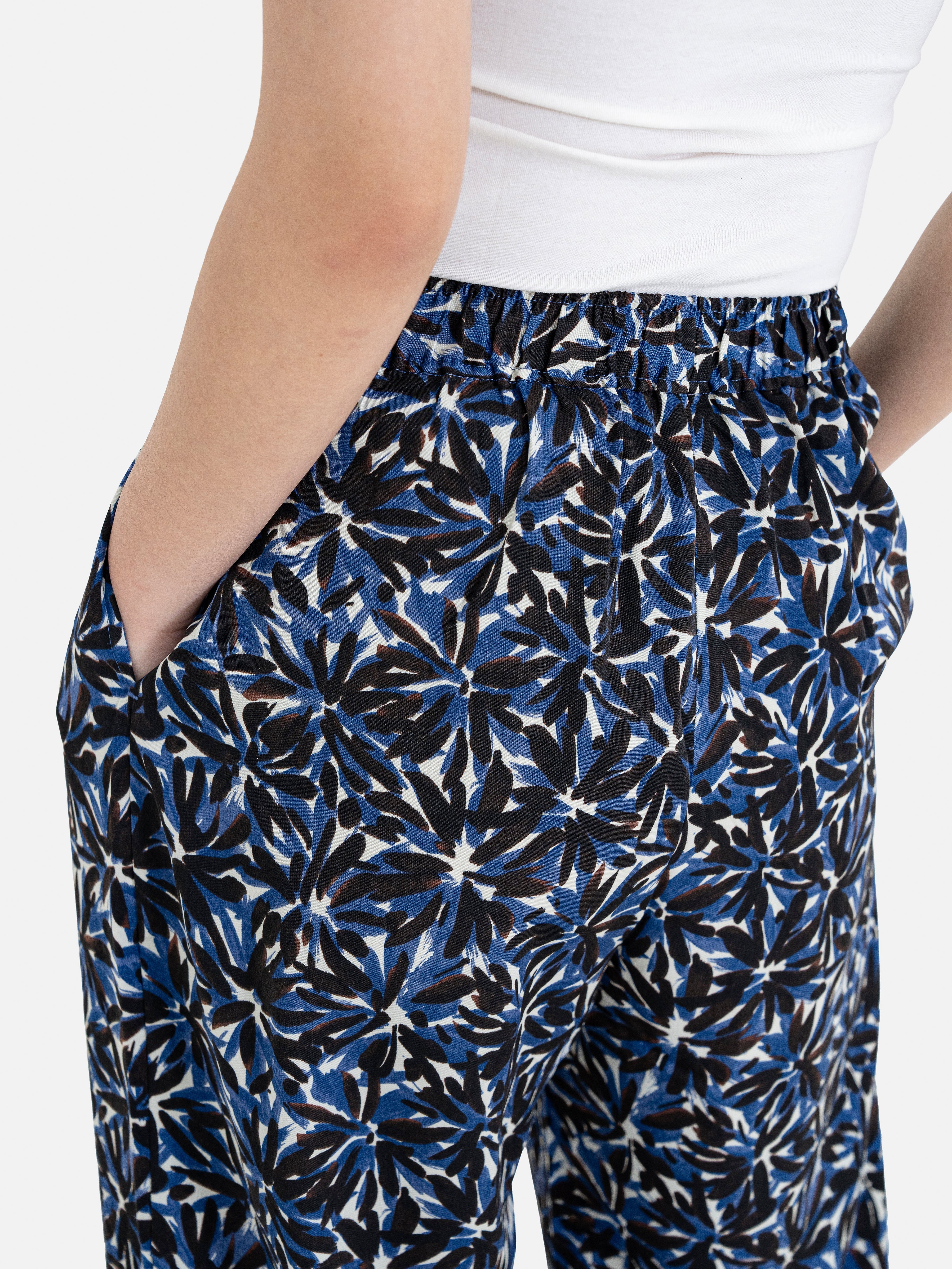 Machida Art Pattern Eazy Pants