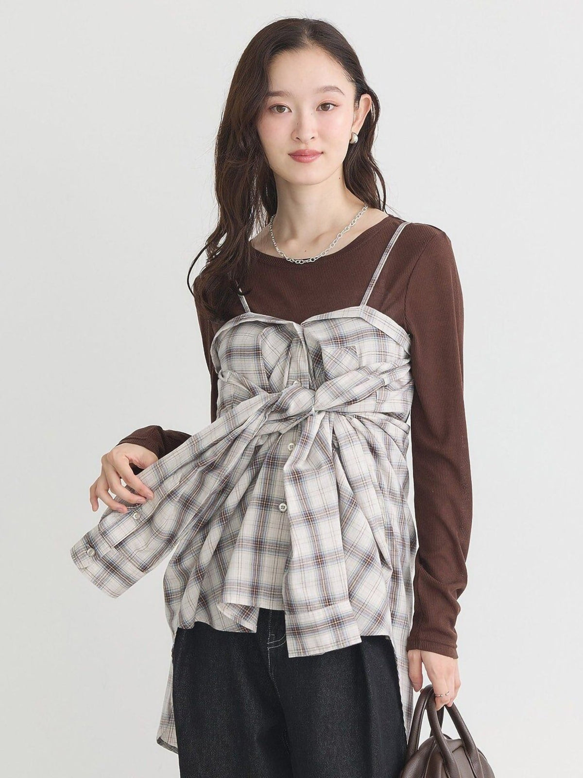 Maika Multiway Check Shirt