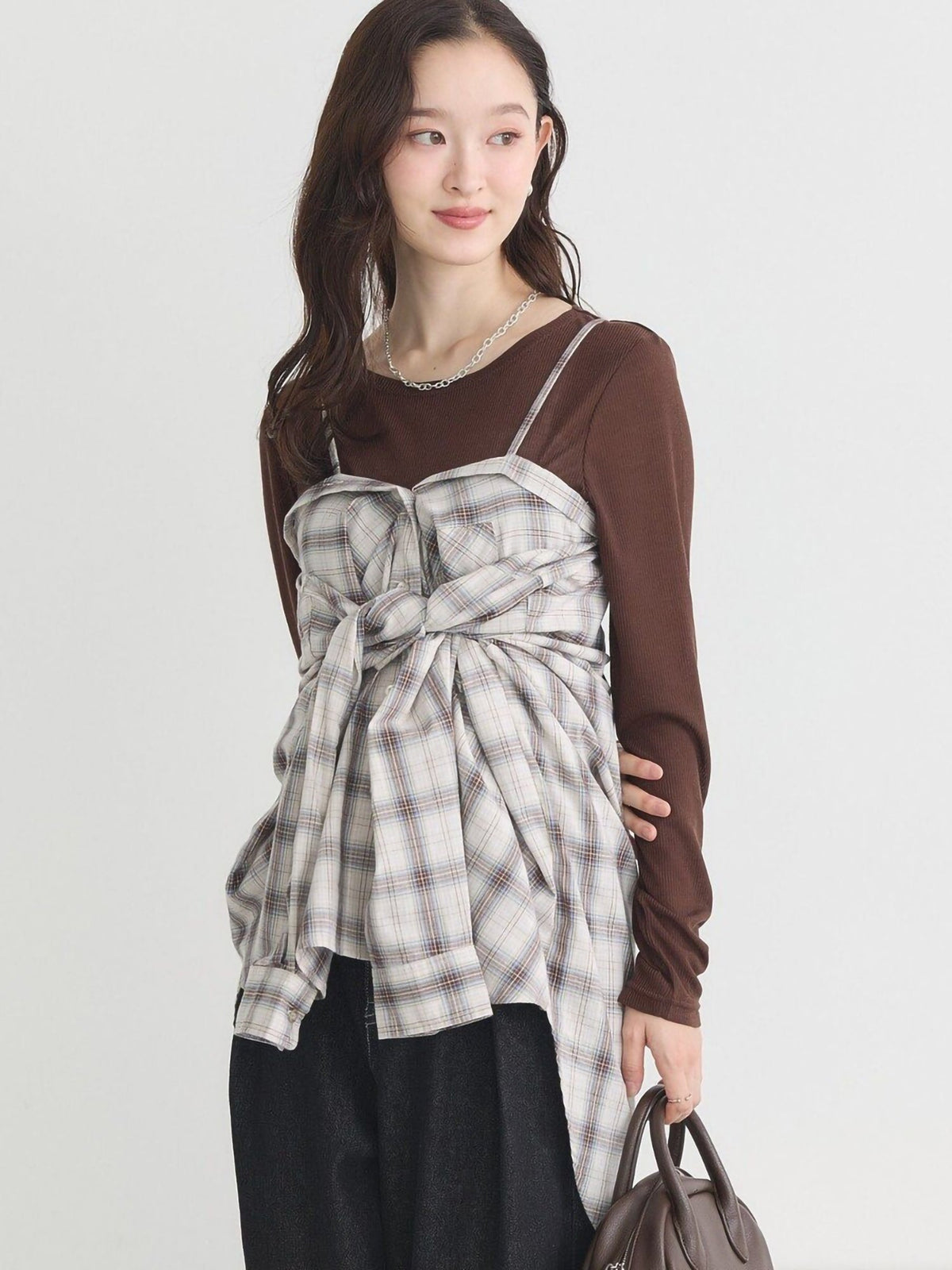 Maika Multiway Check Shirt