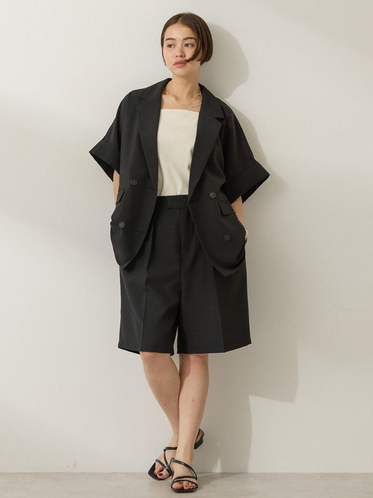 Matsu Tailored Short Sleeve Jacket