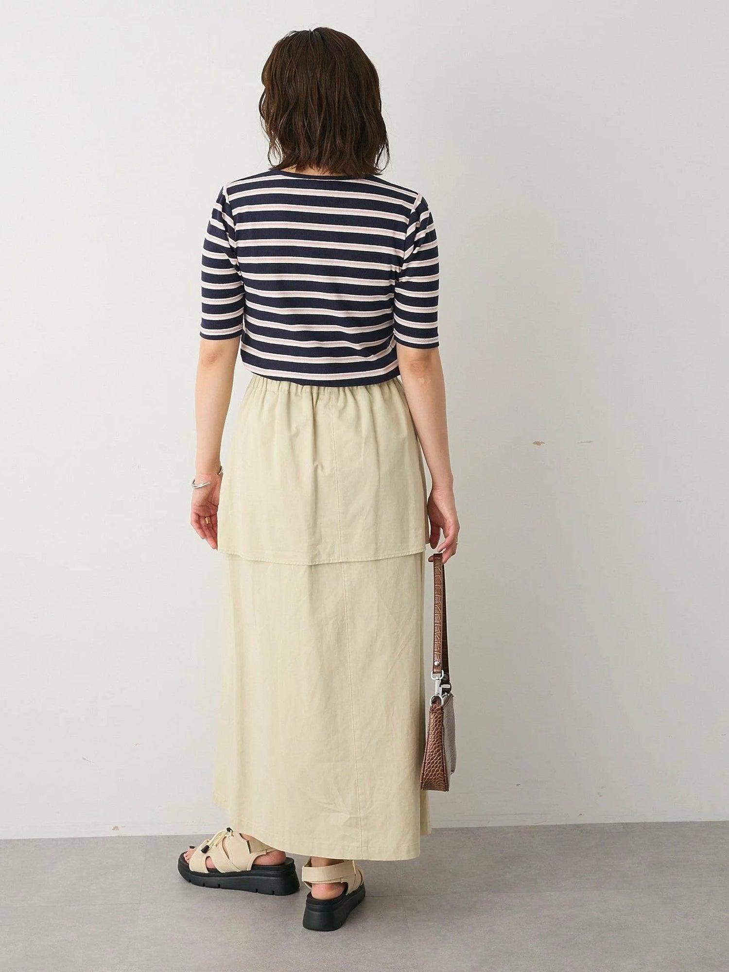 Minae Overlap Skirt