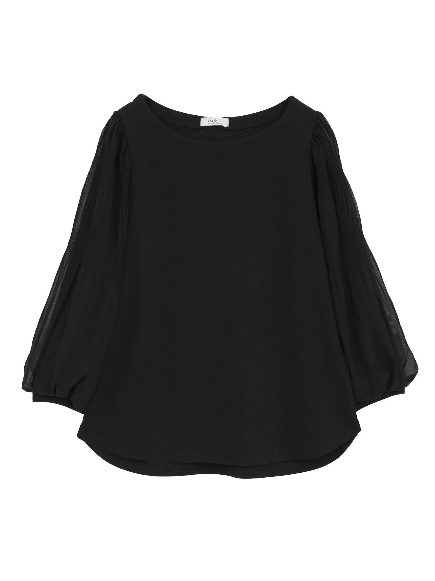 Moji Pleated Sleeve Blouse