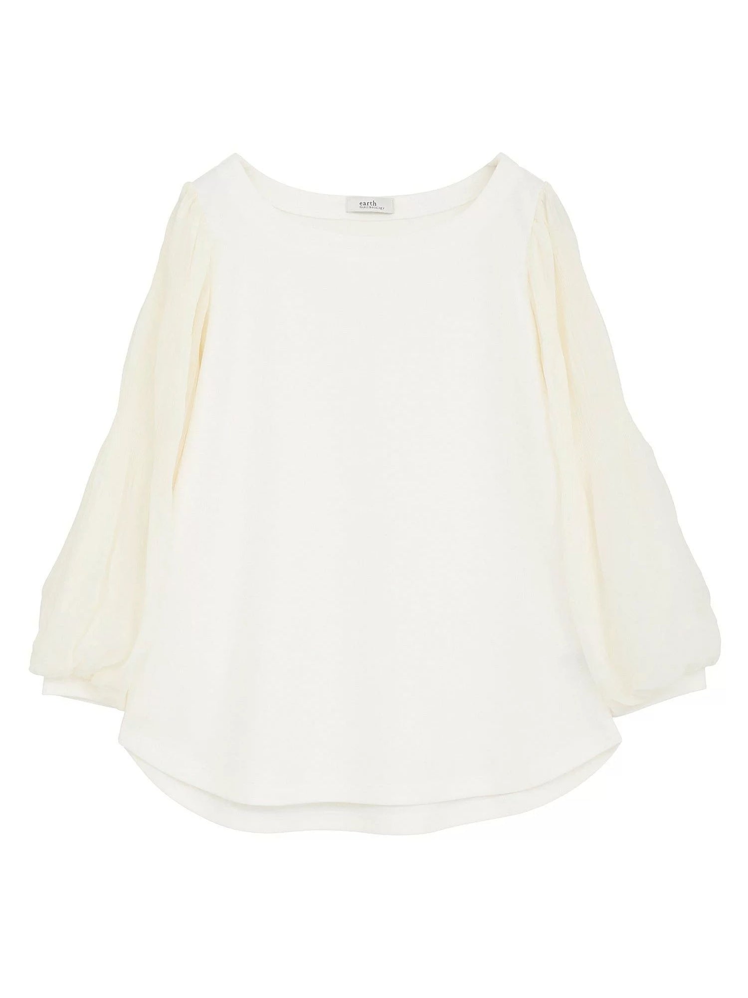 Moji Pleated Sleeve Blouse