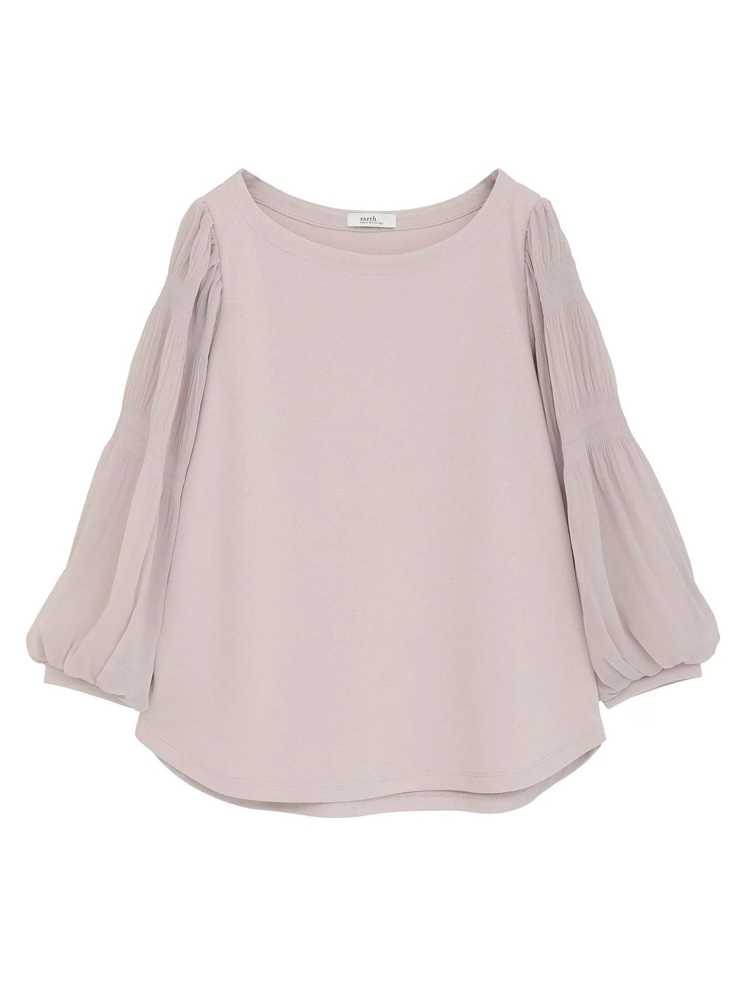 Moji Pleated Sleeve Blouse
