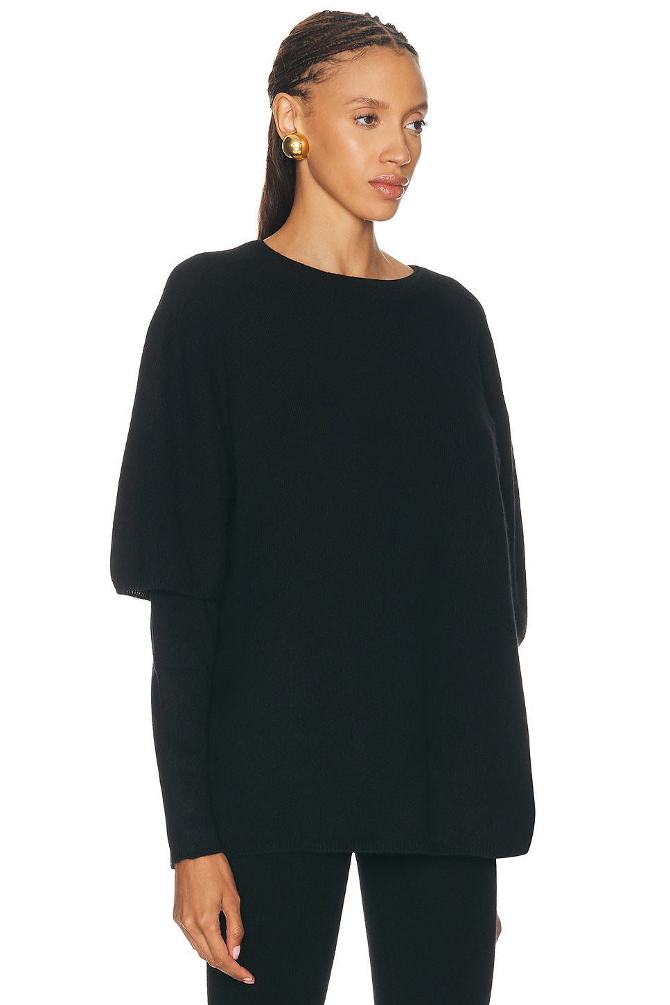Cobain Layered Knit Sweater