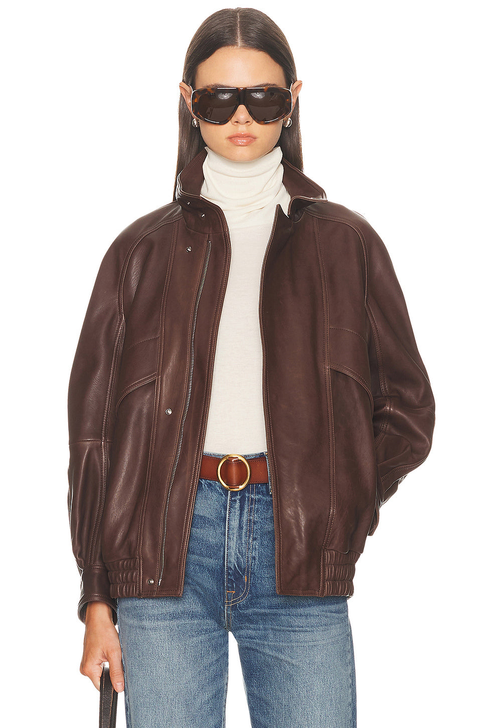 Ariste Fluid Leather Jacket