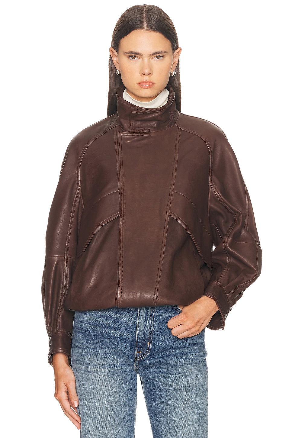Ariste Fluid Leather Jacket
