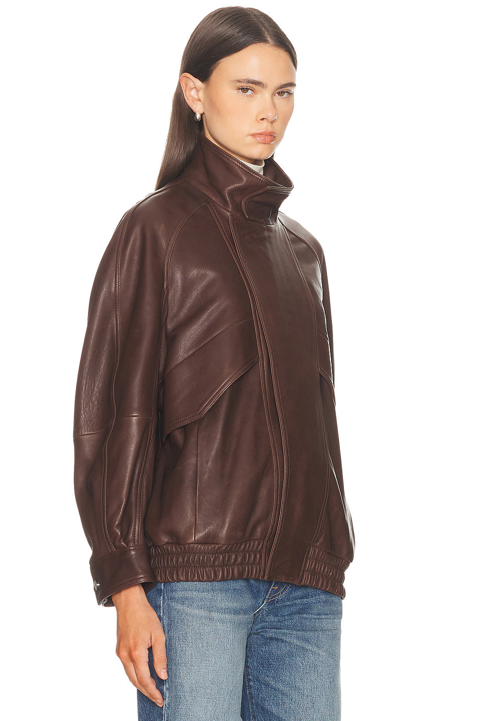 Ariste Fluid Leather Jacket
