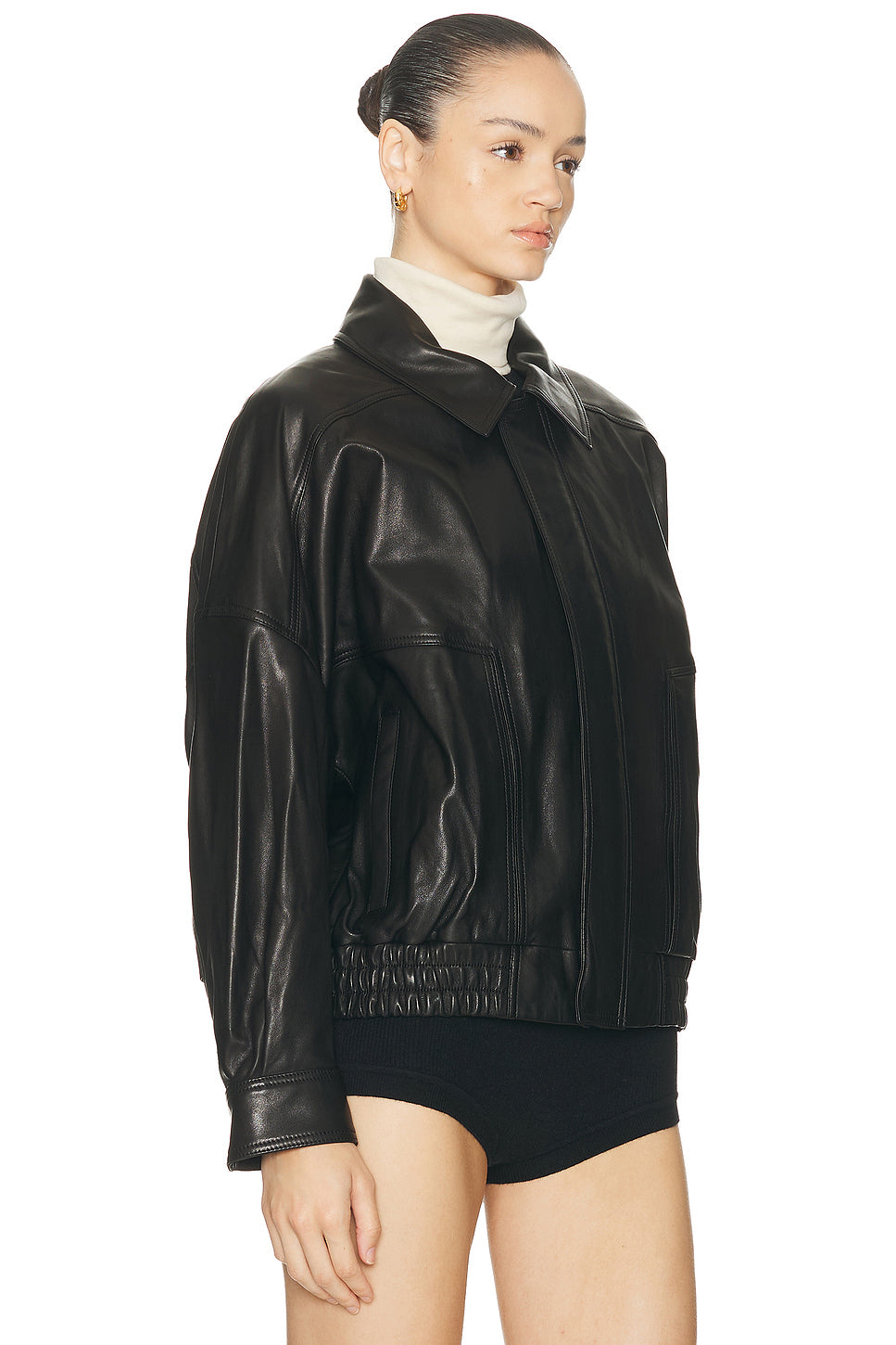 Dalma Relaxed Leather Jacket