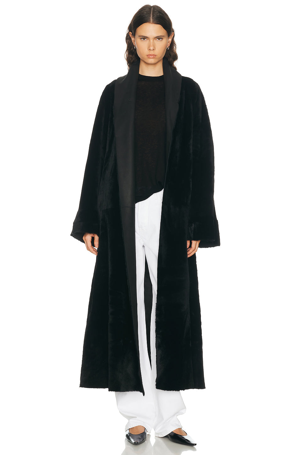 Dorian Reversible Shearling Coat