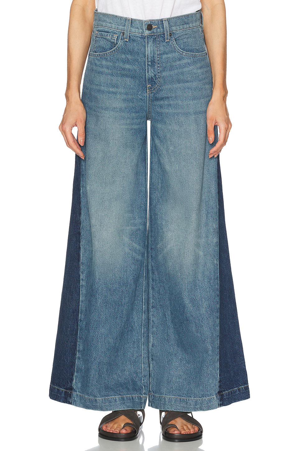Ebony Wide Leg Jeans