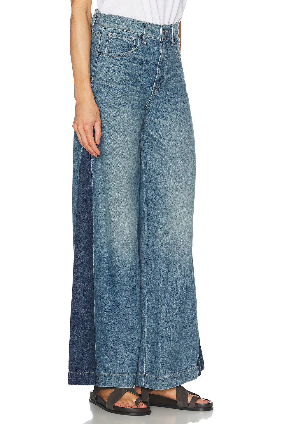 Ebony Wide Leg Jeans