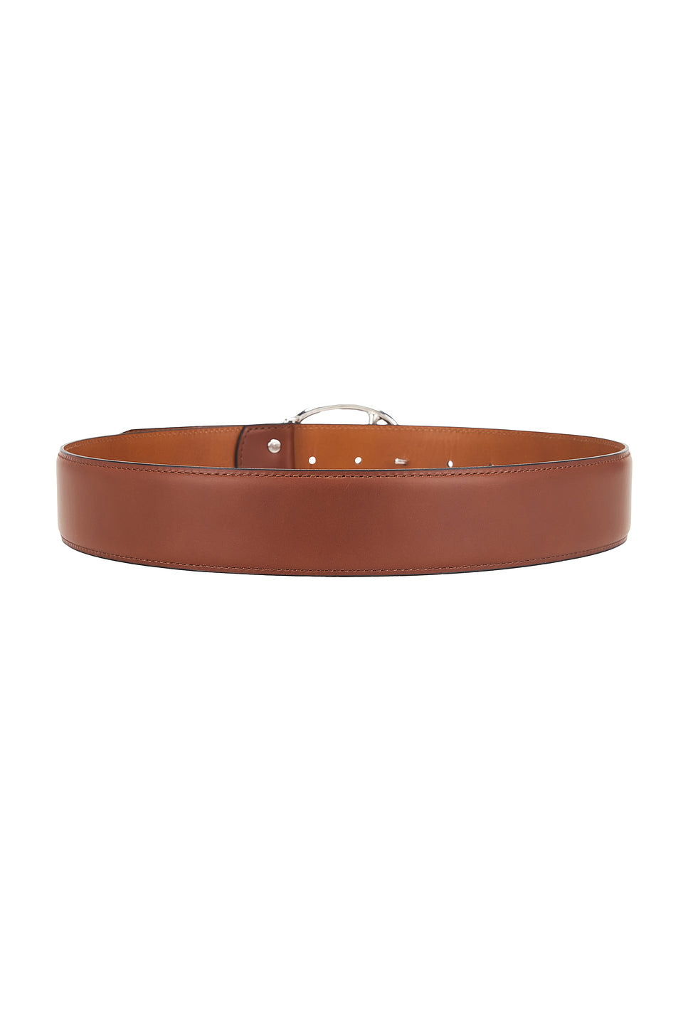 Peace Steer Leather Buckle Belt