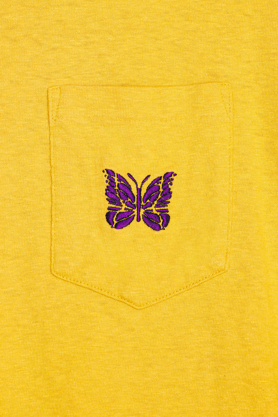Papillon Embroidered Pocket Tee