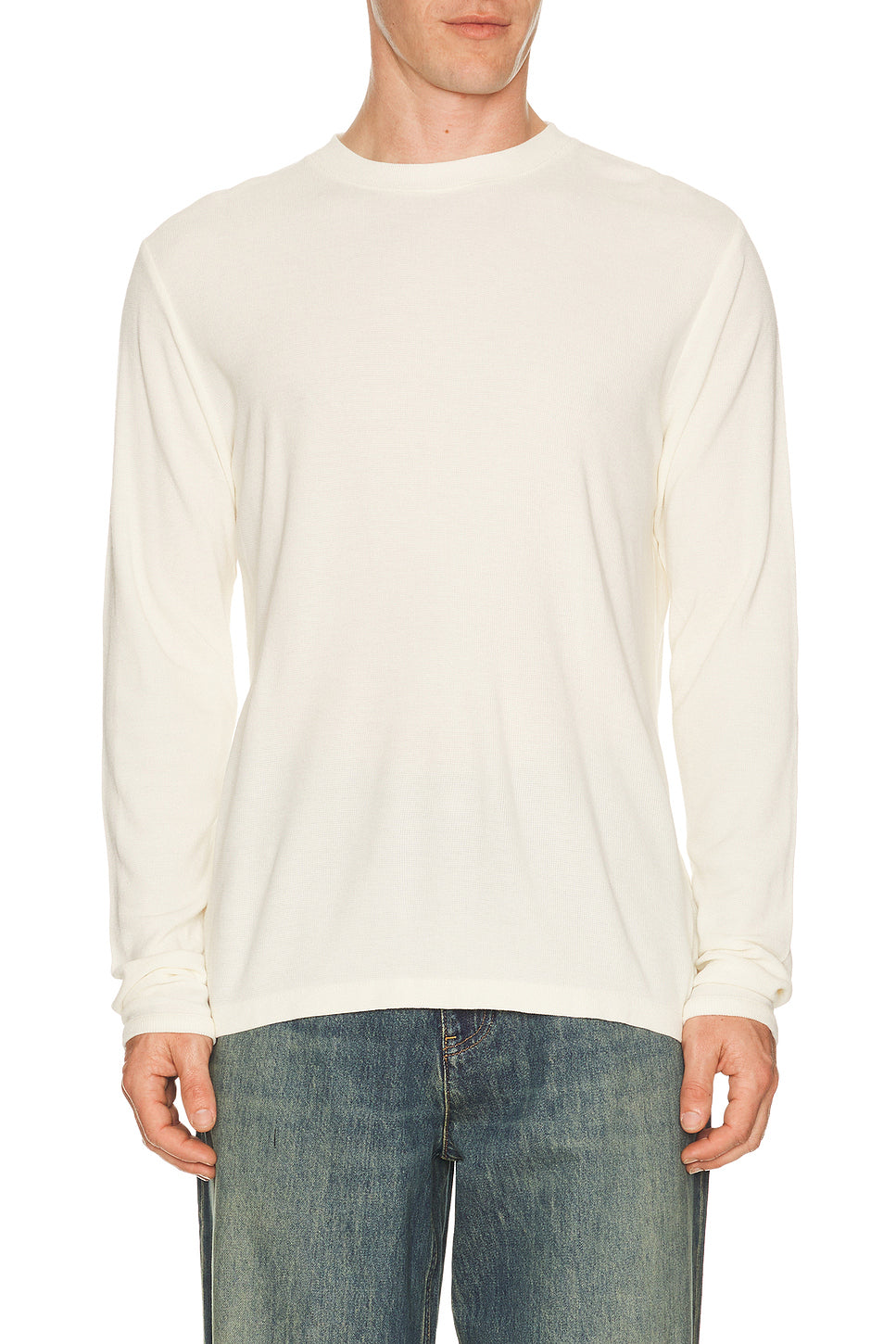 Clive Waffle Knit Tee 3323