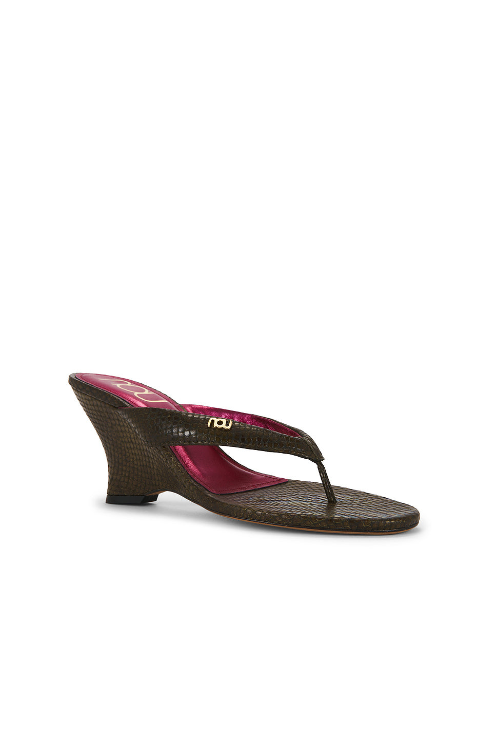 for FWRD For Fwrd Puff Wedge Sandal