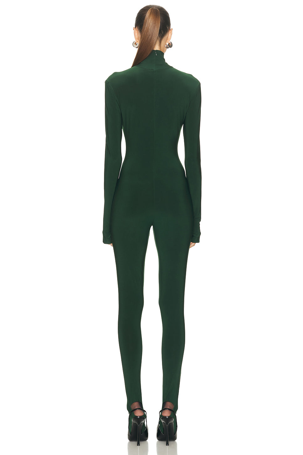 Long Sleeve Slim Fit Turtleneck Catsuit