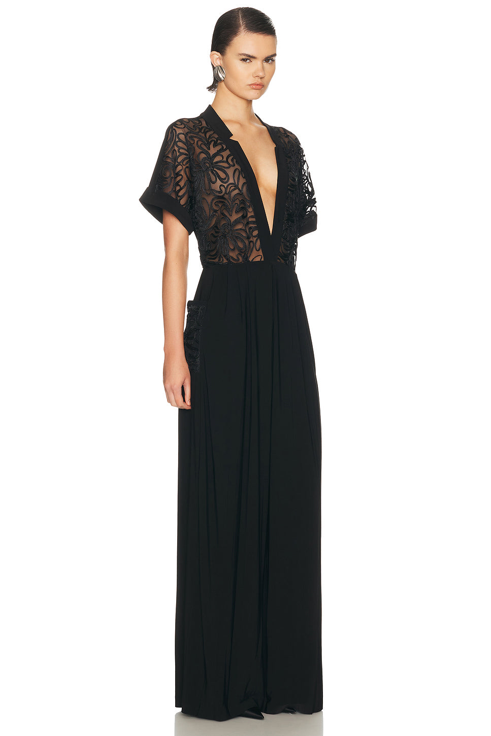Geralyn Short Sleeve Jumpsuit