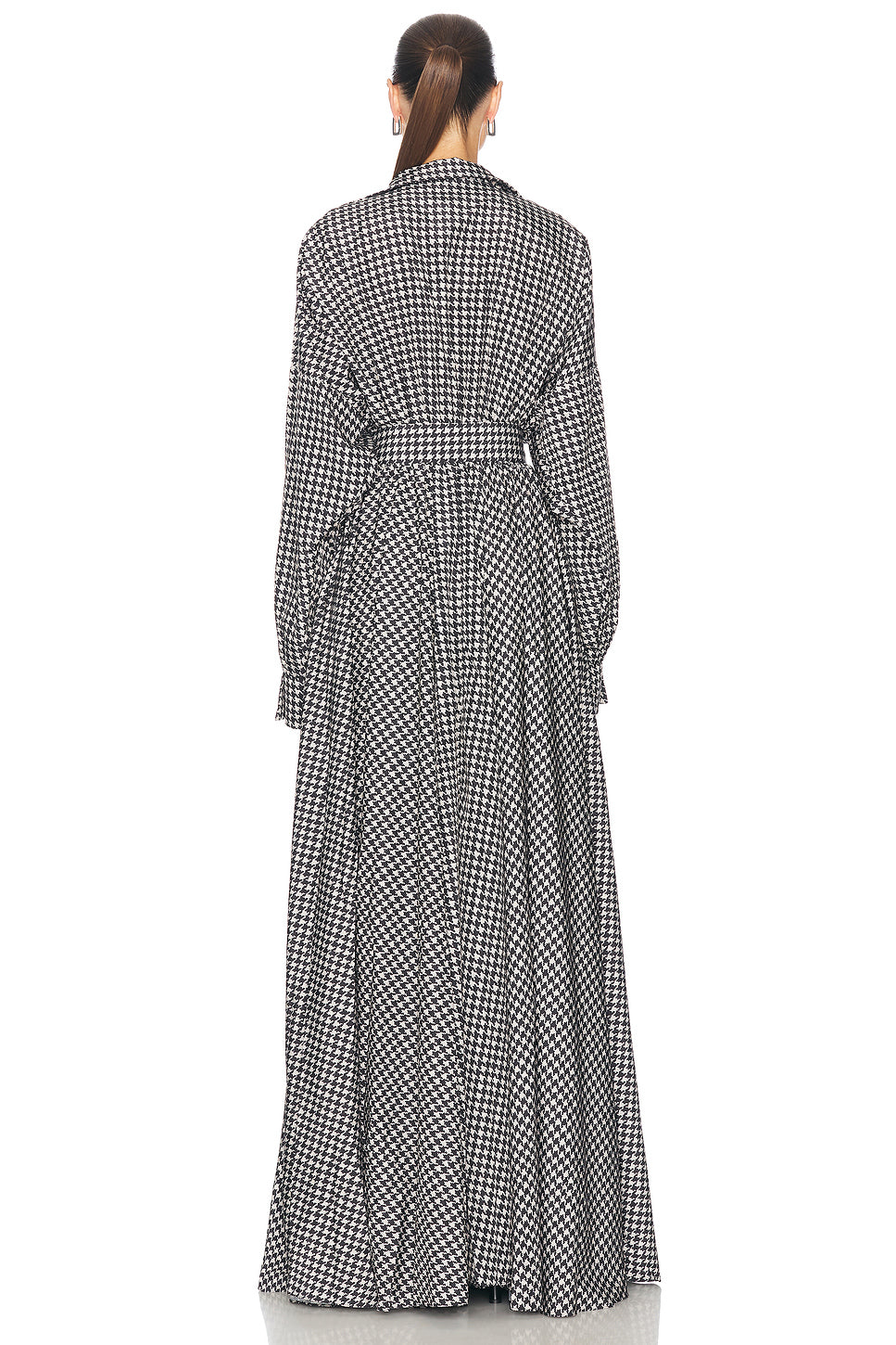 Super Oversized Boyfriend Shirt Flared Gown