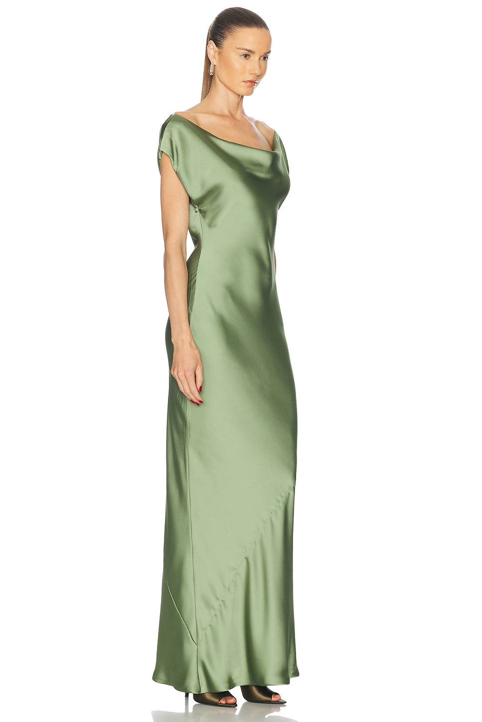Cap Sleeve Maria Gown