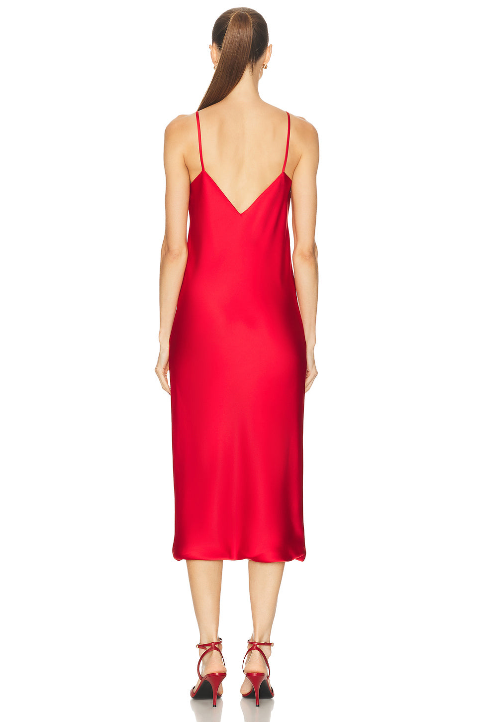 Bias Slip Midcalf Dress