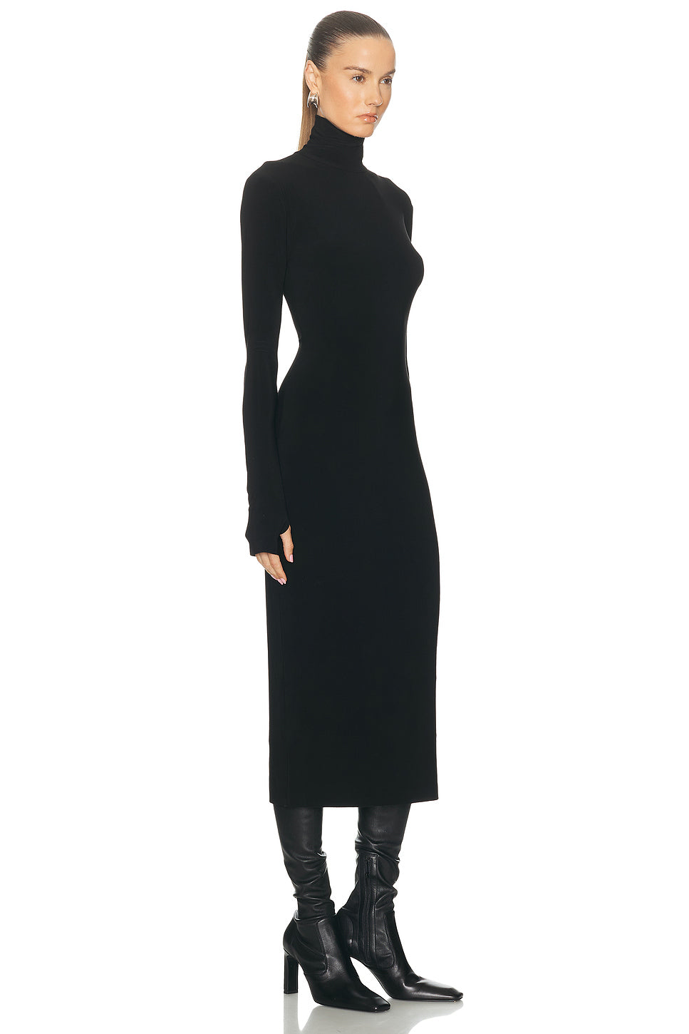 Long Sleeve Turtleneck Dress