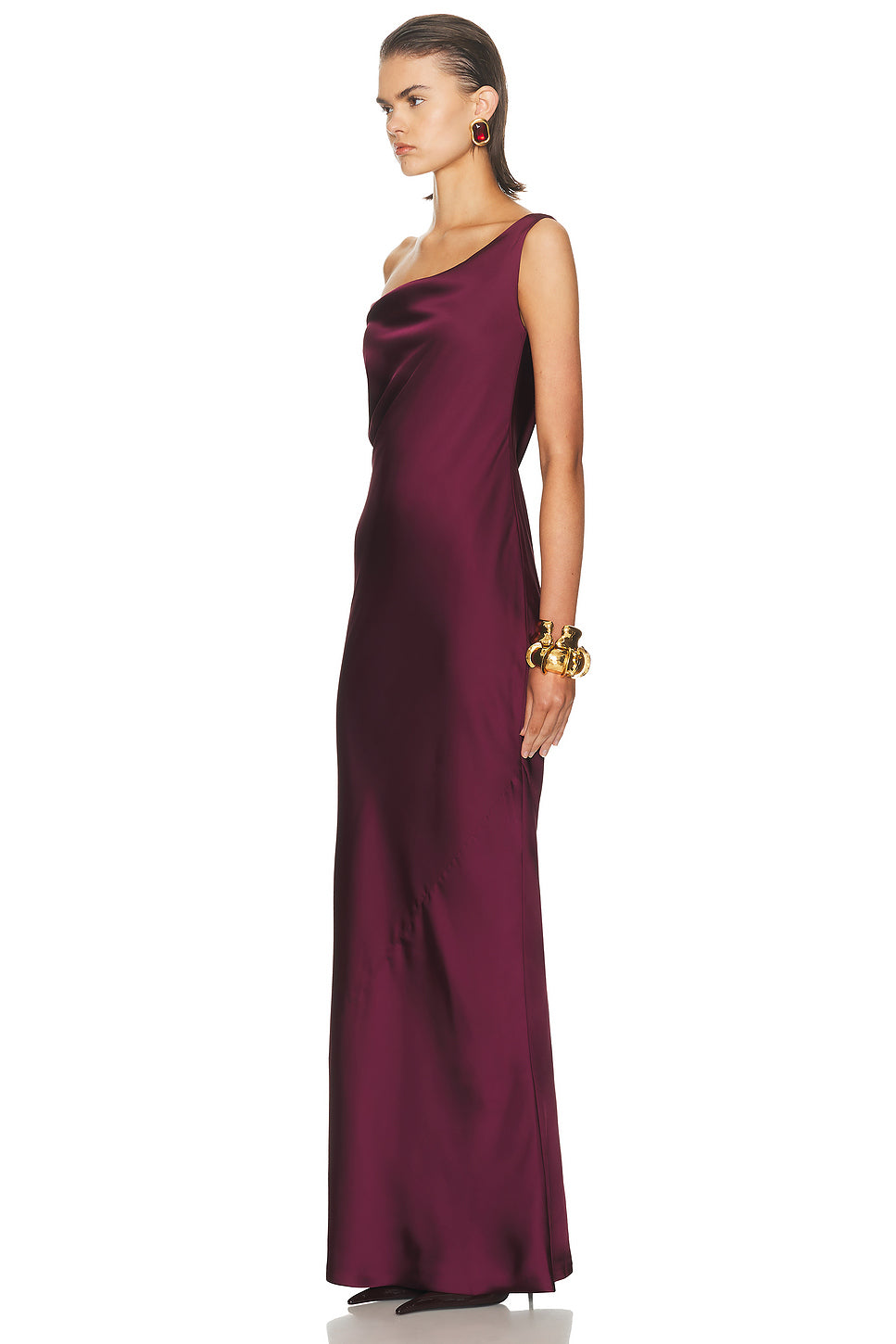 Drop Shoulder Maria Gown