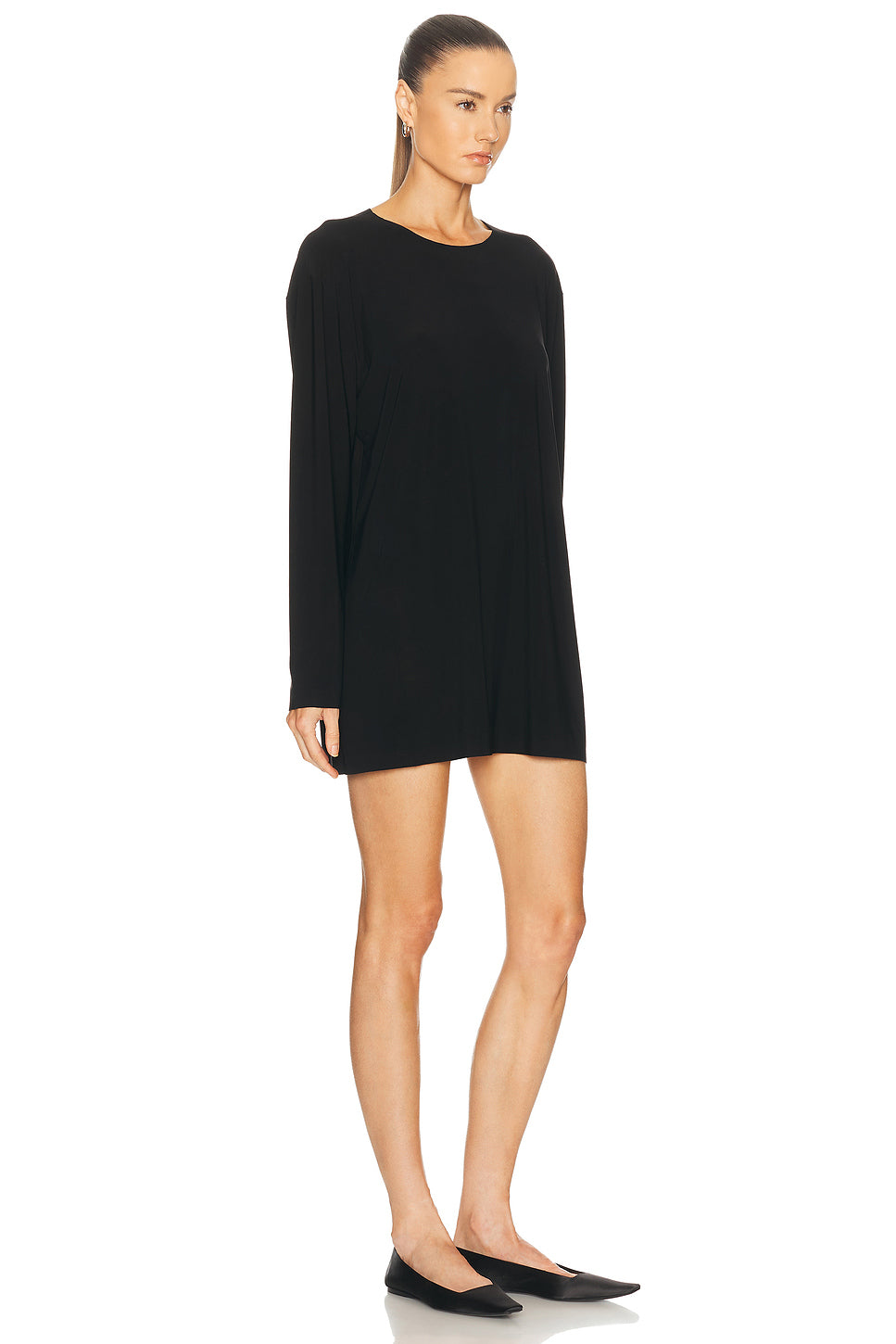 Oversized Long Sleeve Mini Dress