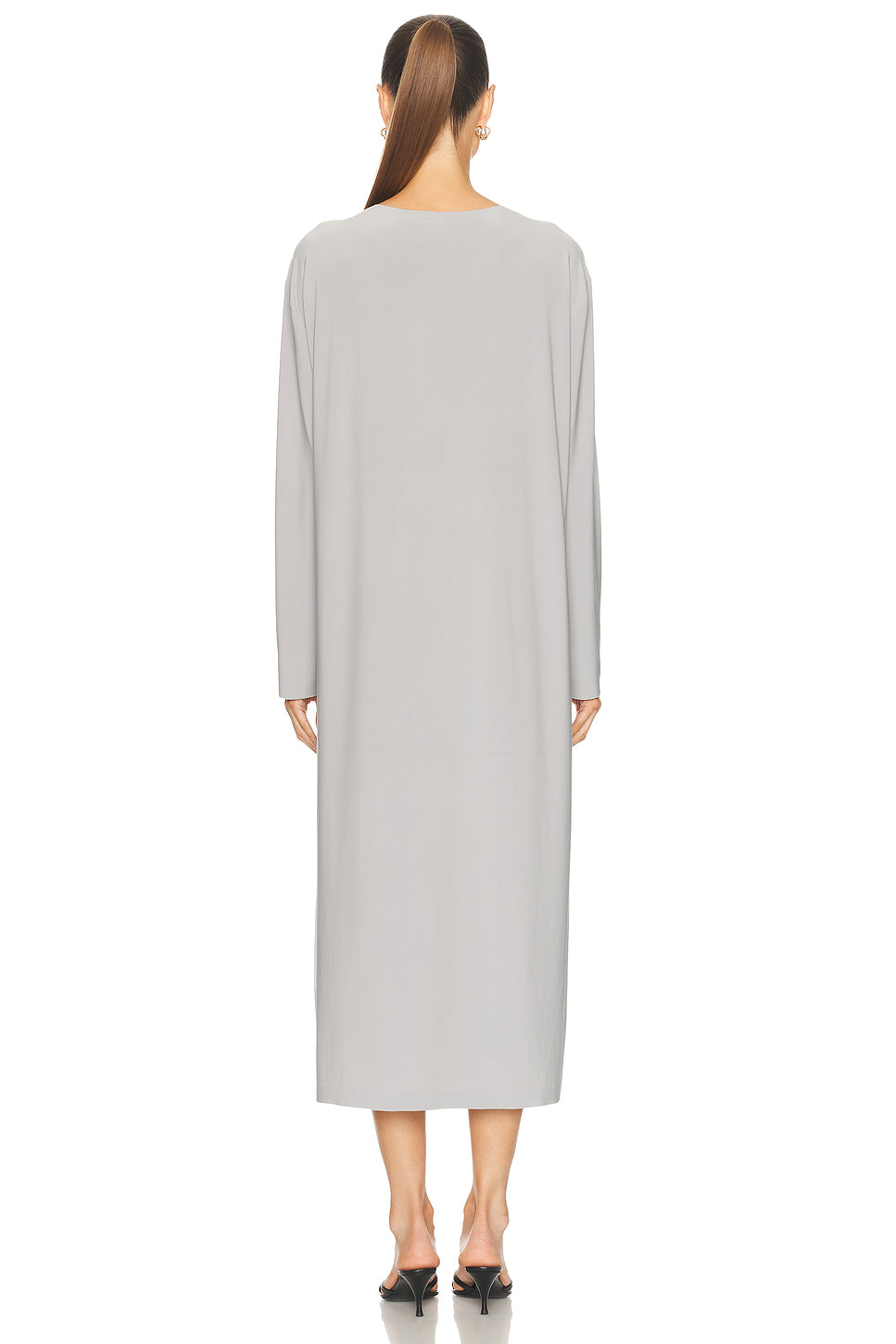 Oversized Long Sleeve Midcalf Dress