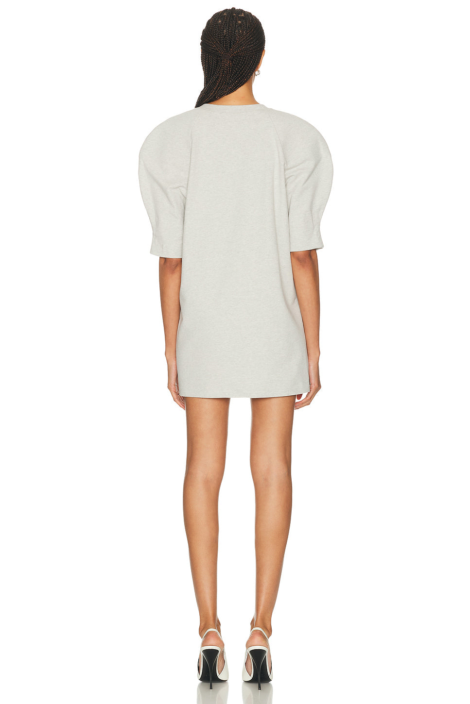 Short Sleeve Bomber 1980s Mini Dress