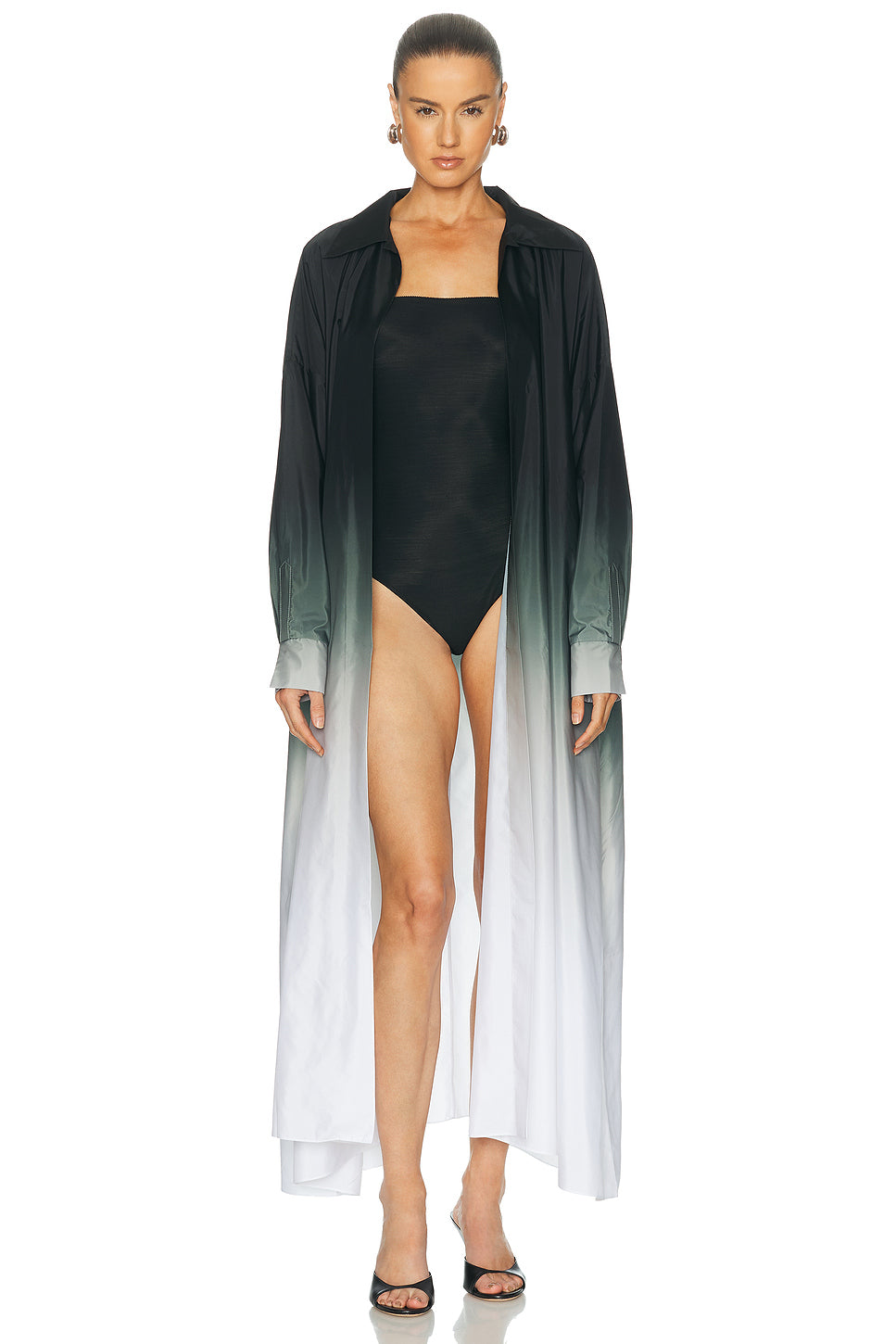 Super Oversized Midcalf Shirt Dress
