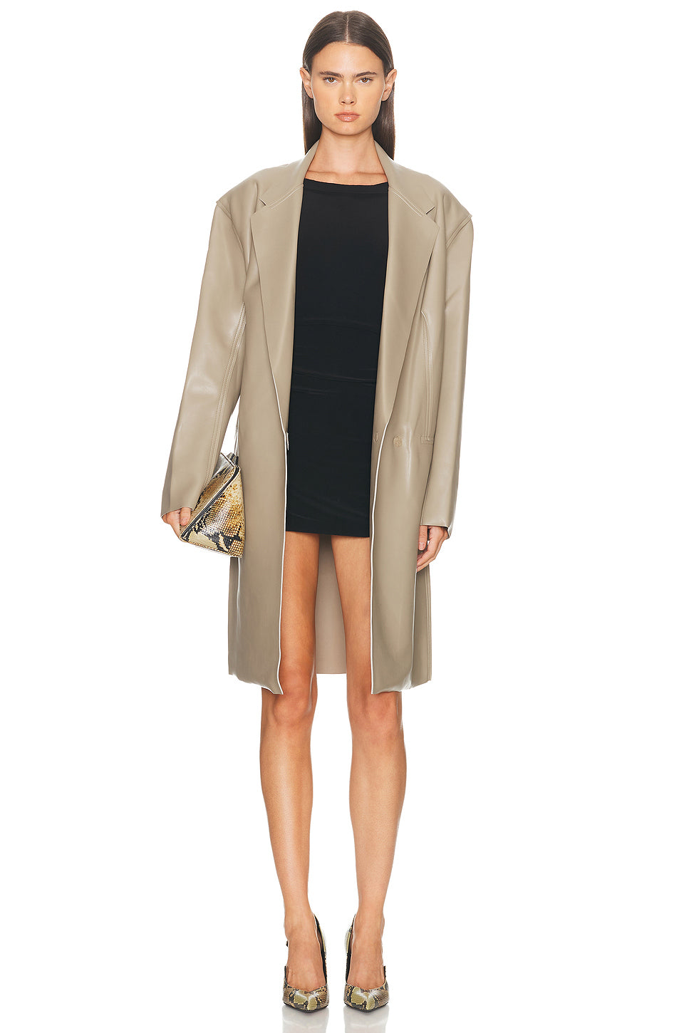 Oversized Double Breasted Jacket