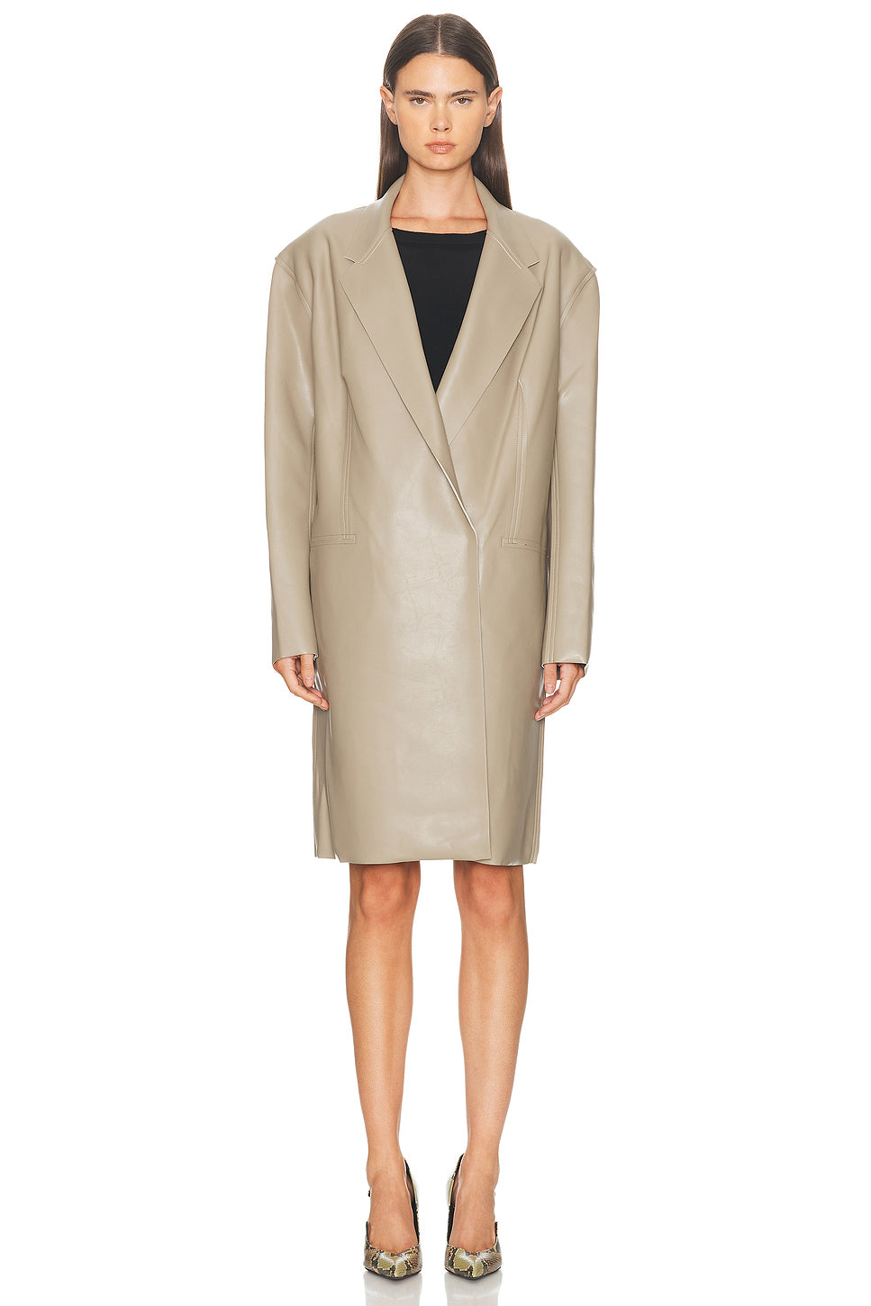 Oversized Double Breasted Jacket